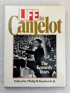 (VTG) LIFE • Life in Camelot: The Kennedy Years JFK Hardcover Coffee Table Book